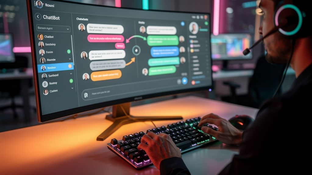 O que líderes de mercado fazem com Chatbots