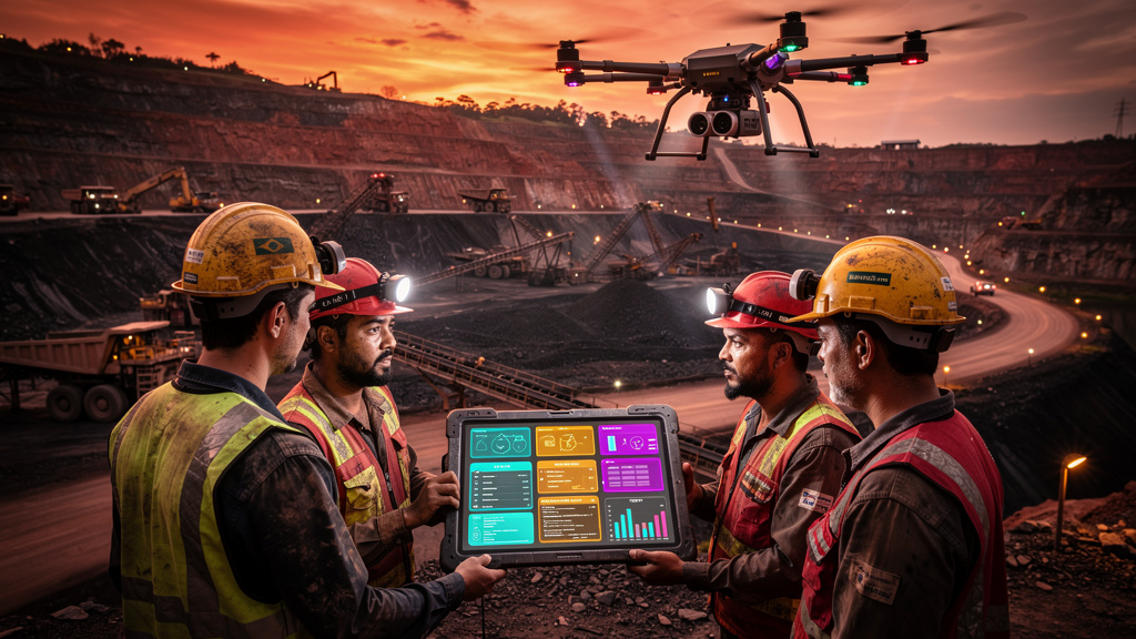 Obras e Minas: Segurança Digital Reduz Acidentes no Brasil