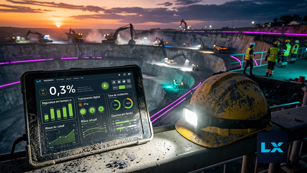 Obras e Minas: Treinamento Digital Reduz Acidentes e Passivos