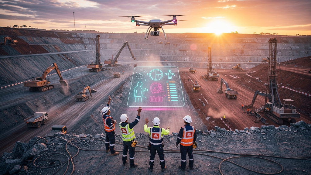 Obras e Minas: Treinamento Digital Reduz Acidentes no Brasil