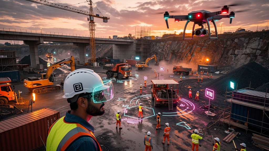 Obras e Mineração: Treinamento Digital Reduz Acidentes