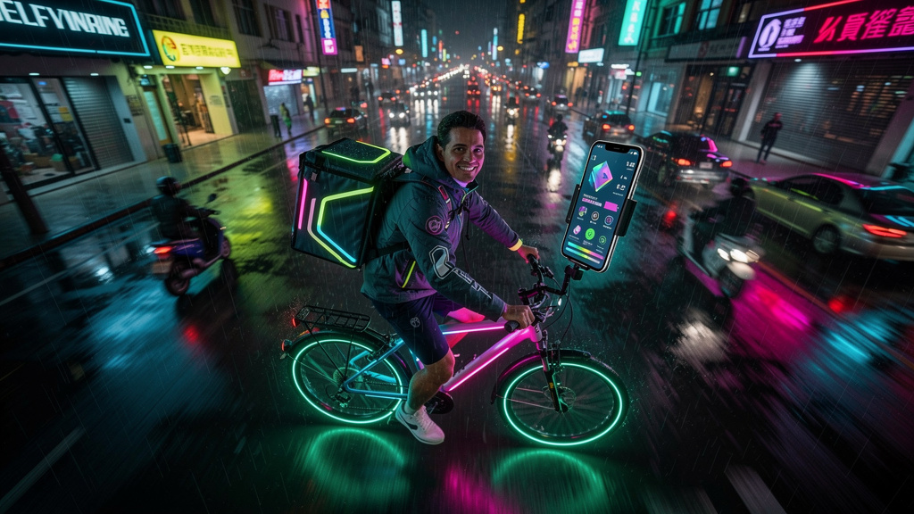 Onboarding de Entregadores em Delivery: Como Apps Escaláveis Usam LXPs