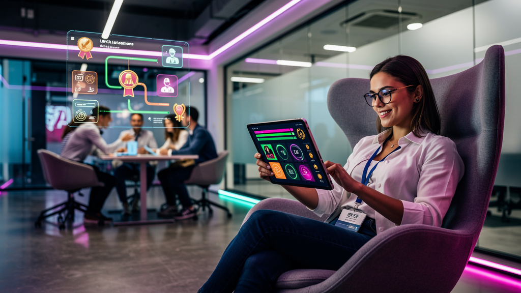 Onboarding Digital Eficaz: IA, Gamificação e LXP