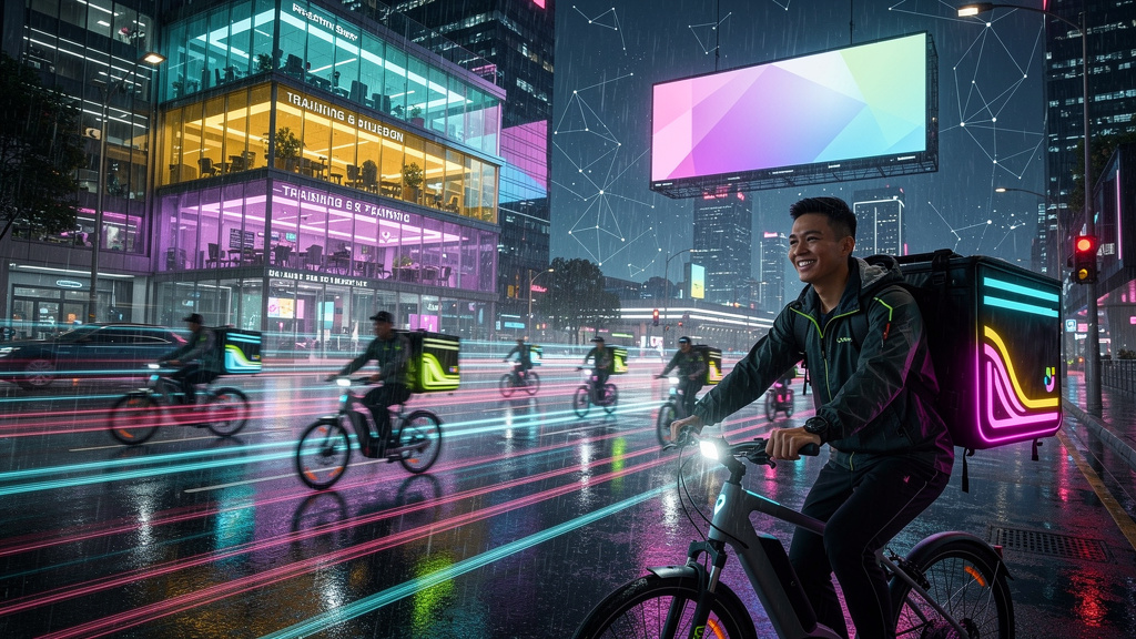 Onboarding Massivo de Entregadores: Como Super Apps Usam LXP para Escalar