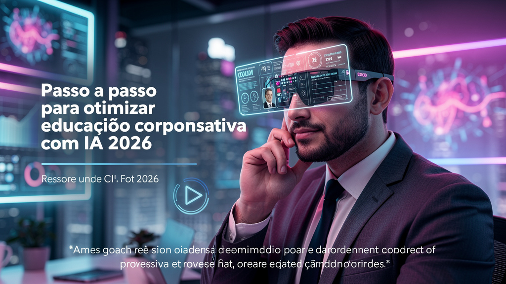 Passo a passo para otimizar educação corporativa com IA em 2026