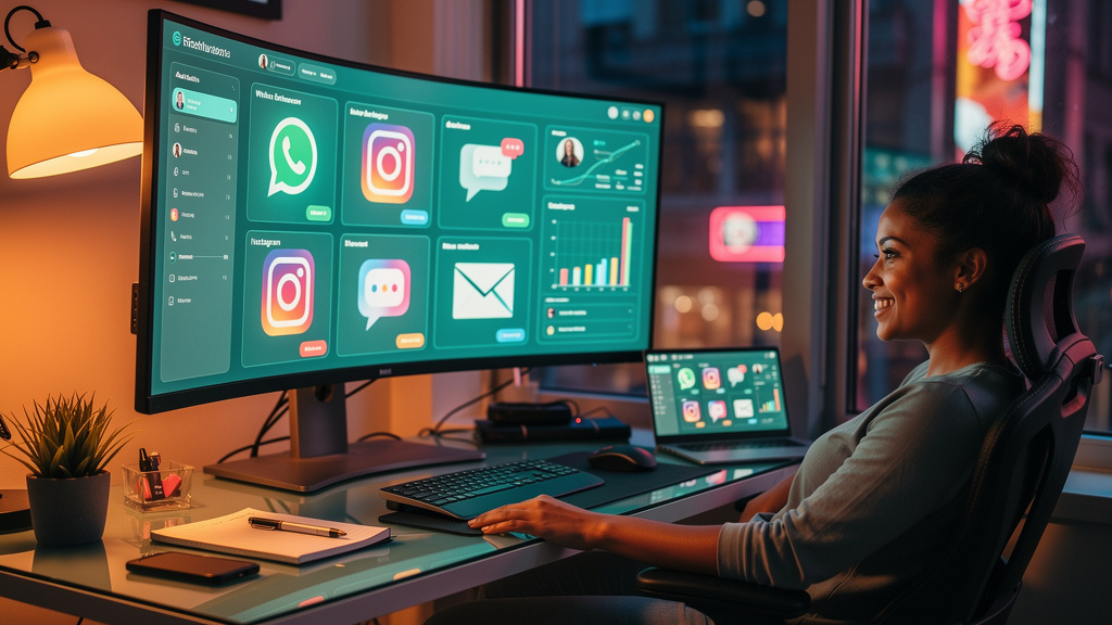 Pequenas Empresas Ganham com Chat Omnichannel Gratuito