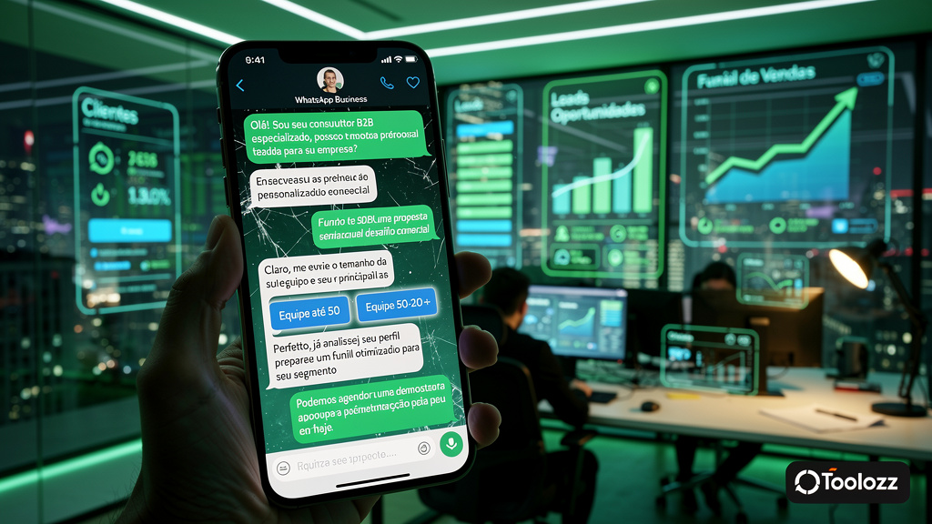 Plataformas de SDR com IA Disparam Prospecção B2B no WhatsApp