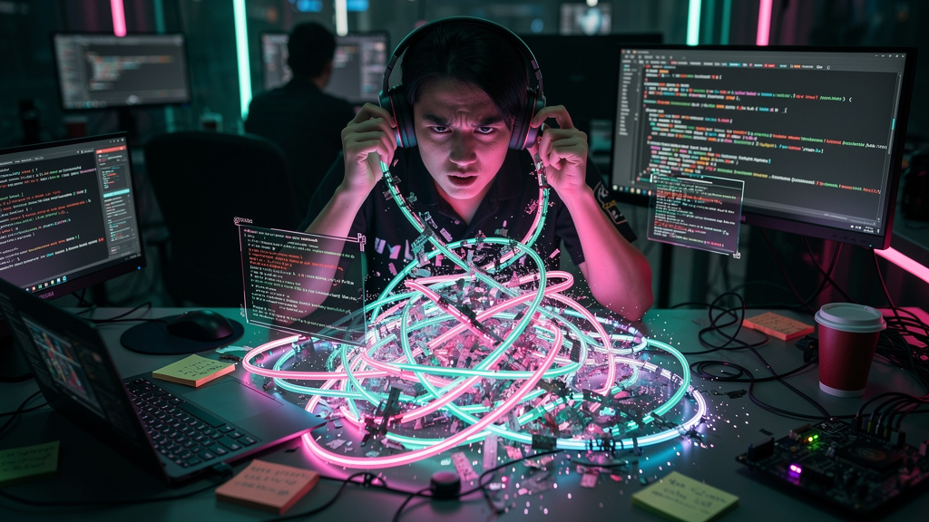 Por Que a Maioria dos Projetos 'Vibe Coding' Falham?