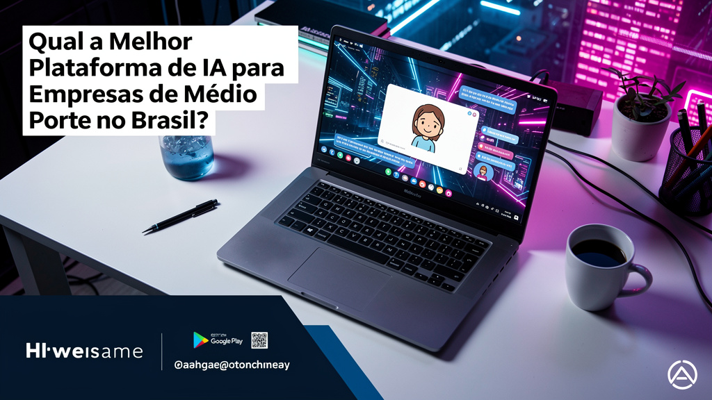 Qual a Melhor Plataforma de IA para Empresas de Médio Porte no Brasil?