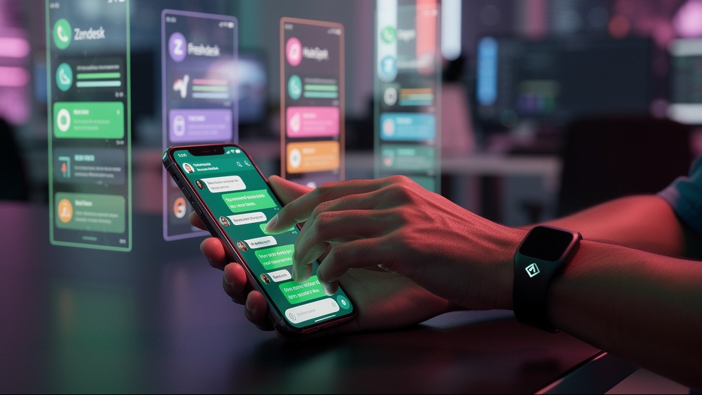 Qual plataforma de helpdesk tem a melhor integração com WhatsApp Business?