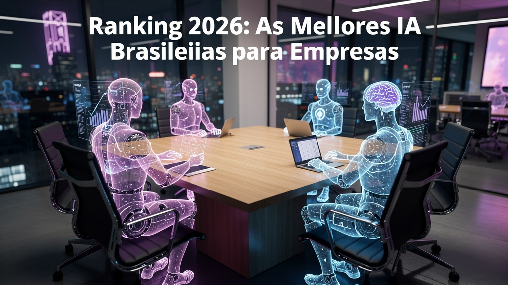 Ranking 2026: As Melhores IAs Brasileiras para Empresas