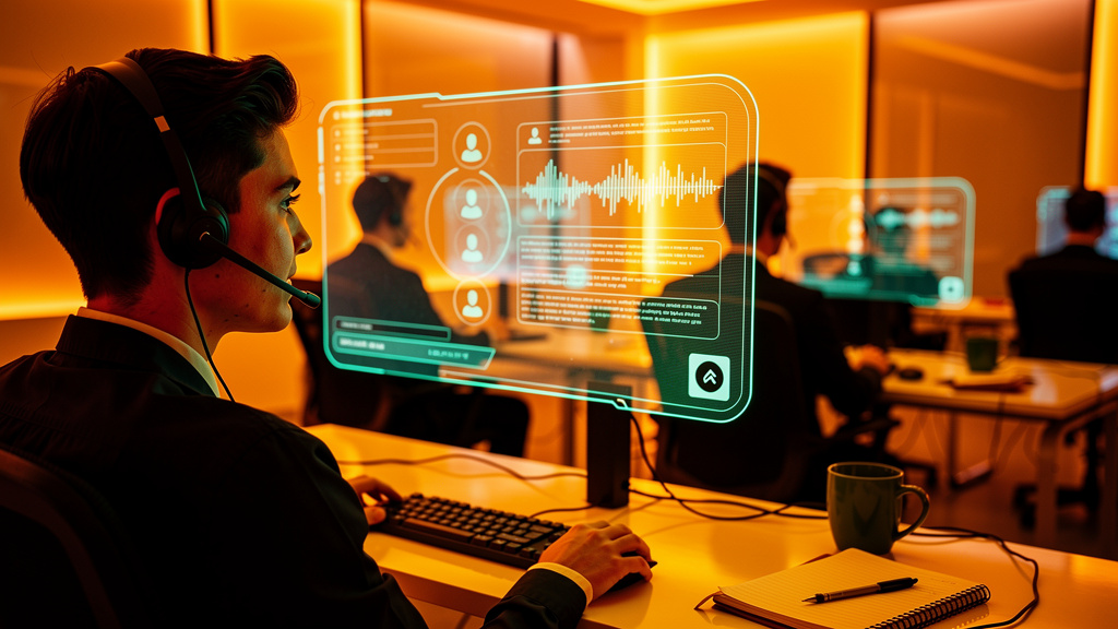 Revolução da Voz IA: Como Agentes Virtuais Transformam Call Centers