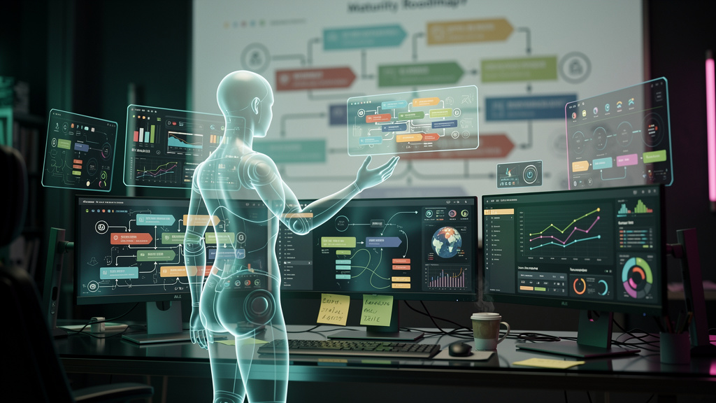 Roadmap de maturidade em Agentes de IA