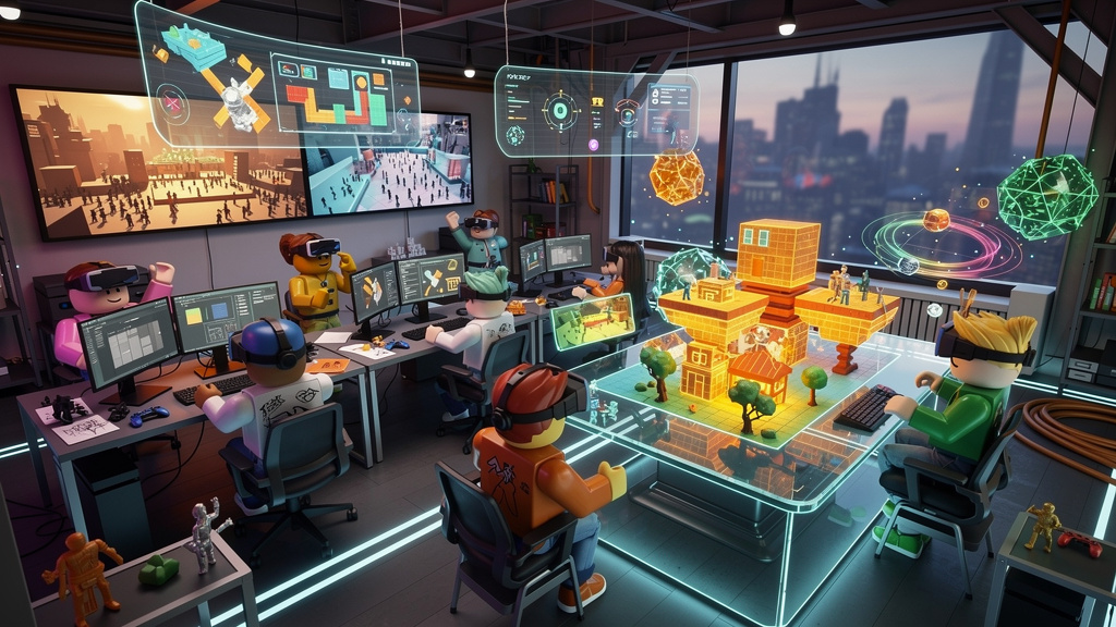 Roblox: IA com agentes para projetar e testar jogos automaticamente