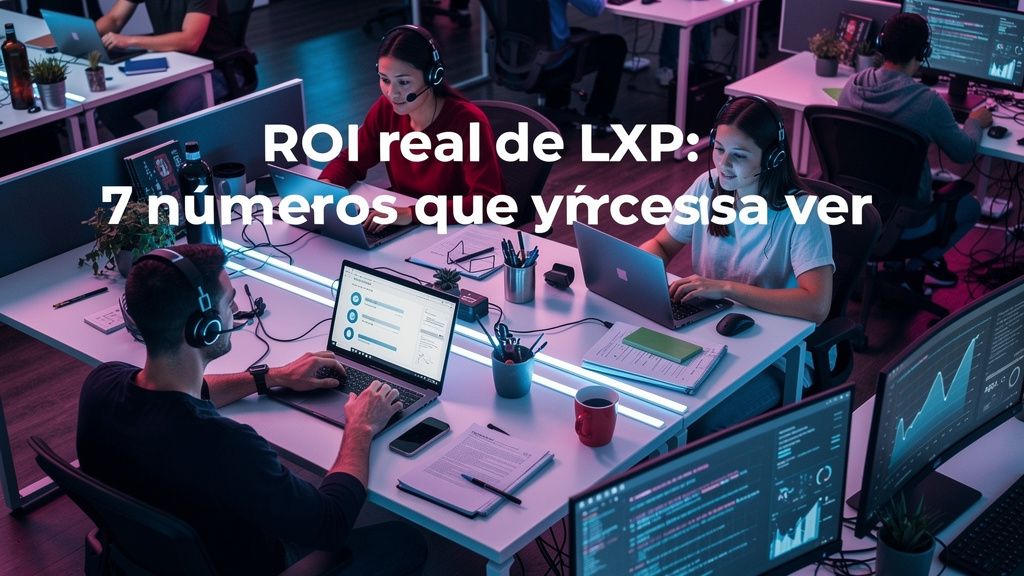 ROI real de LXP: 7 números que você precisa ver
