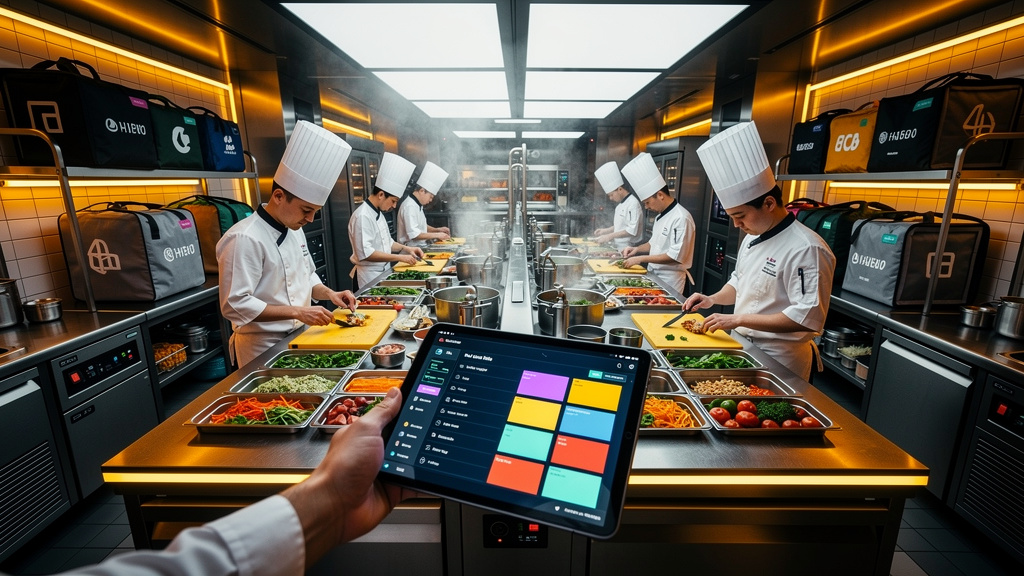 Segurança Alimentar em Dark Kitchens: Como o LXP Garante a Padronização