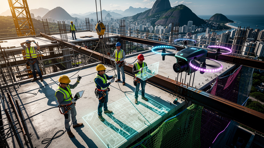 Segurança do Trabalho em Obras: Brasil Alerta para Riscos e Investe em Prevenção