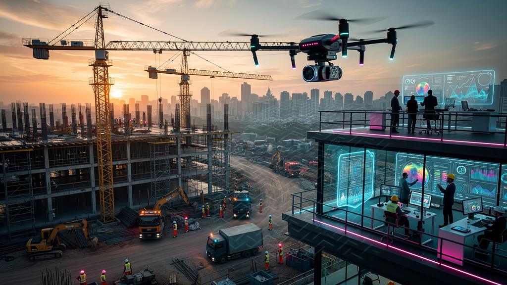 Segurança em Obras: Tecnologia e Treinamento Reduzem Acidentes