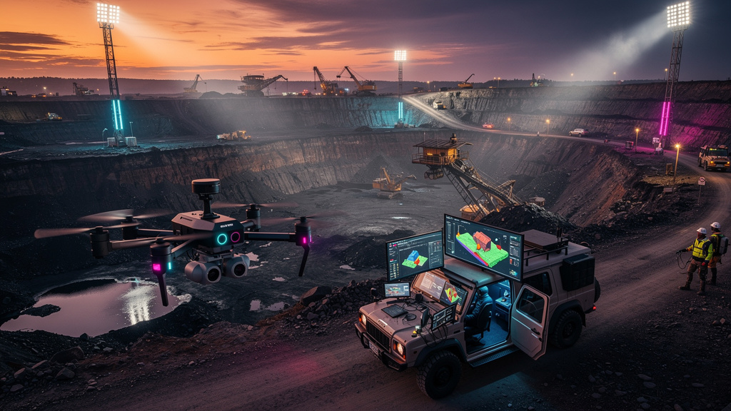 Segurança em Obras: Tecnologia Reduz Acidentes na Construção e Mineração