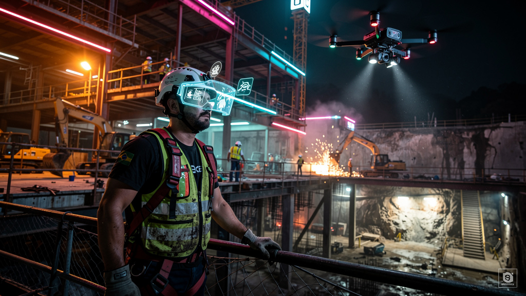 Segurança na Construção Civil e Mineração: NR-18 e NR-22 em Foco