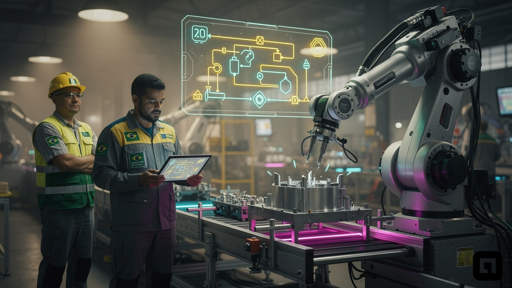 Tendências globais de IA para automação de processos chegando ao Brasil