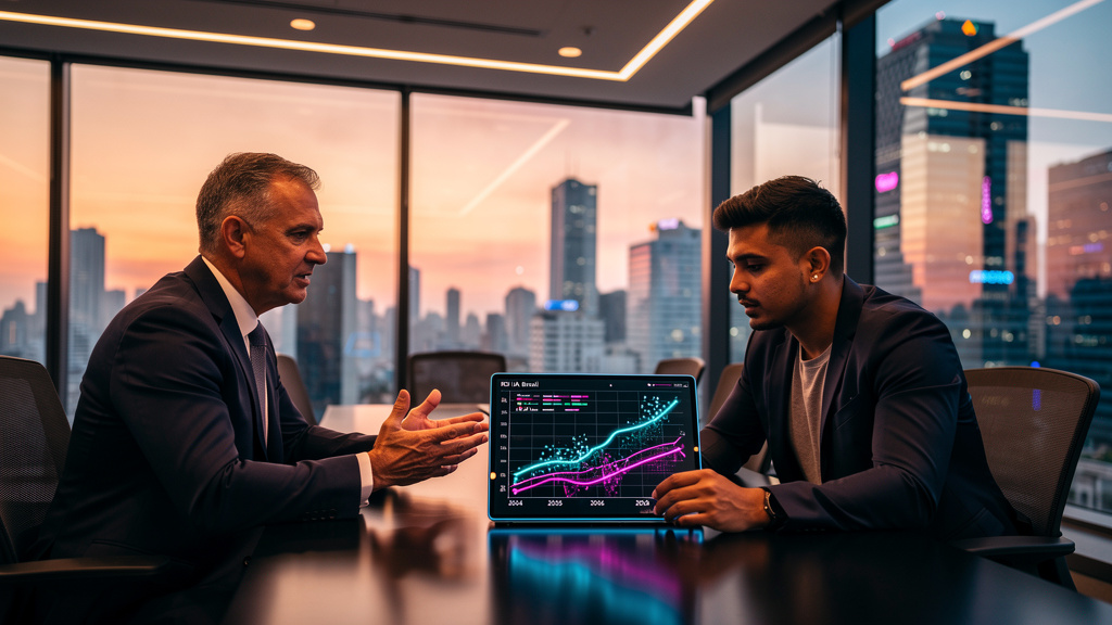 Tendências globais de ROI de IA chegando ao Brasil