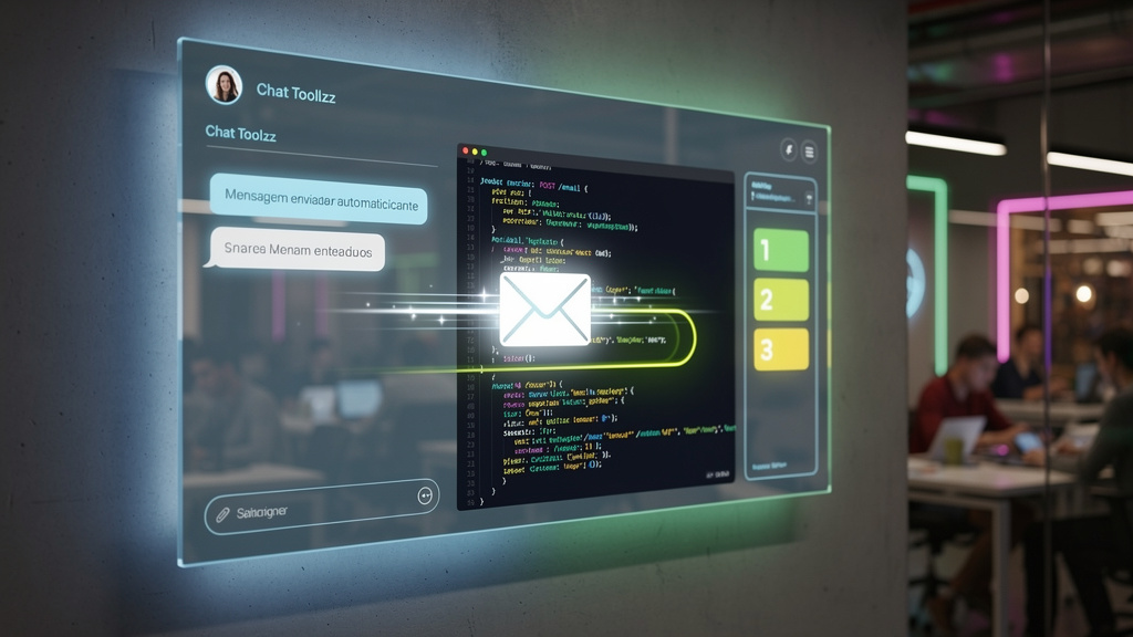 Toolzz Chat: Automatize Envio de Emails com API em 3 Passos