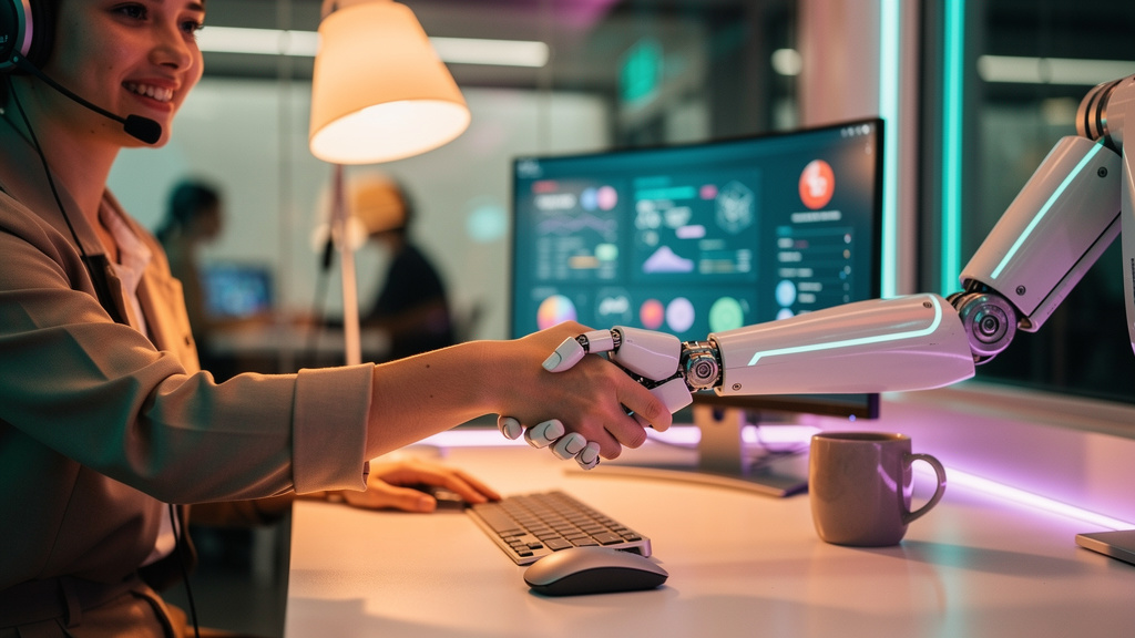 Toolzz: teste grátis de transferência IA para humano