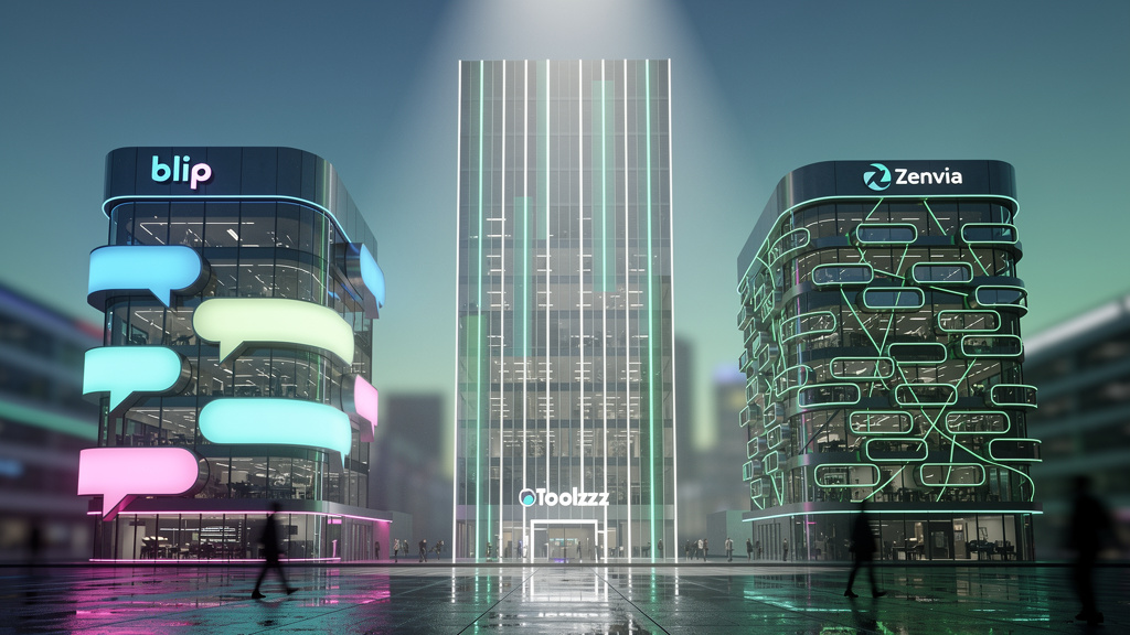 Toolzz vs Blip vs Zenvia para IA Corporativa: Qual Escolher?