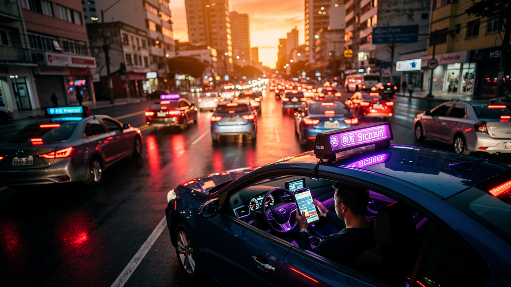 Treinamento de Motoristas de App em Escala: LXP, Segurança e Regulamentação