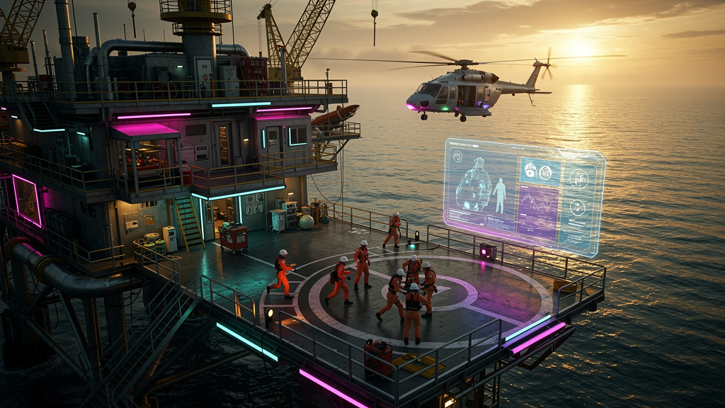 Treinamento de Segurança em Mineração e Petróleo Offshore com LXP: Reduza Custos