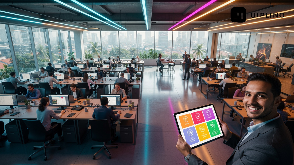 Treinamento em Escala: Como Empresas Enterprise Capacitam Milhares de Colaborado