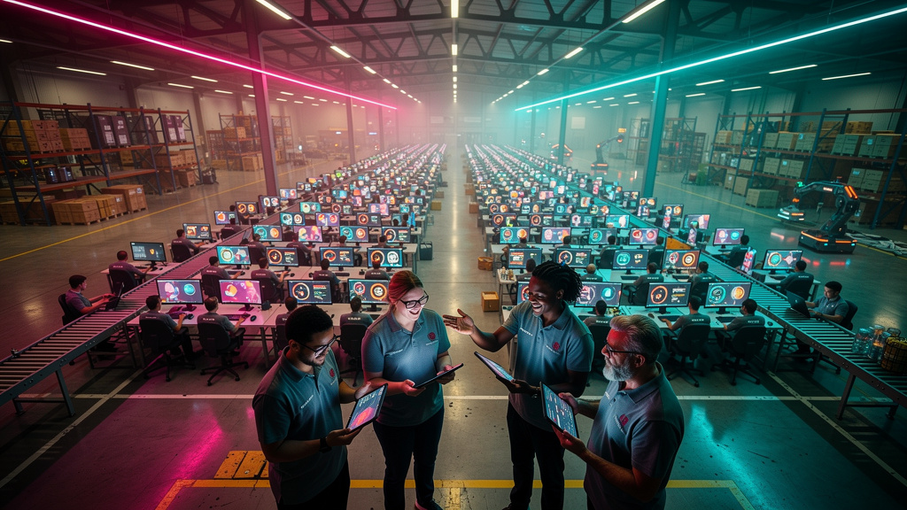 Treinamento em Escala: Como Empresas Enterprise Capacitam Milhares de Colaborado