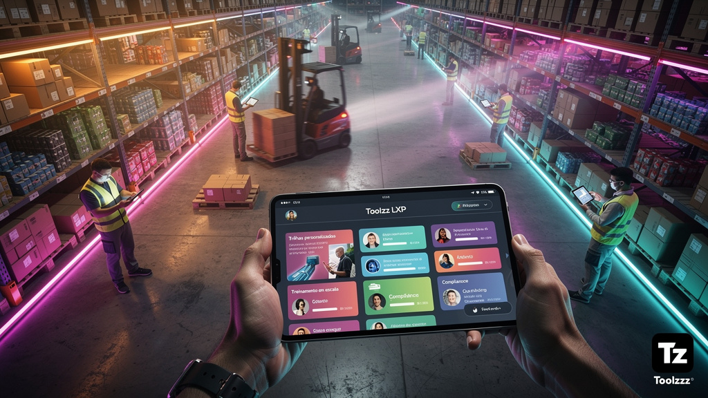 Treinamento em Escala no Varejo: Como o LXP Transforma Equipes