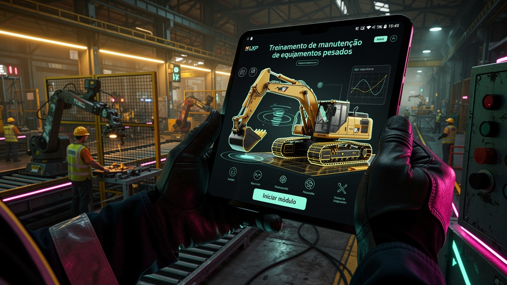 Treinamento Industrial em Escala: O Poder do LXP Mobile