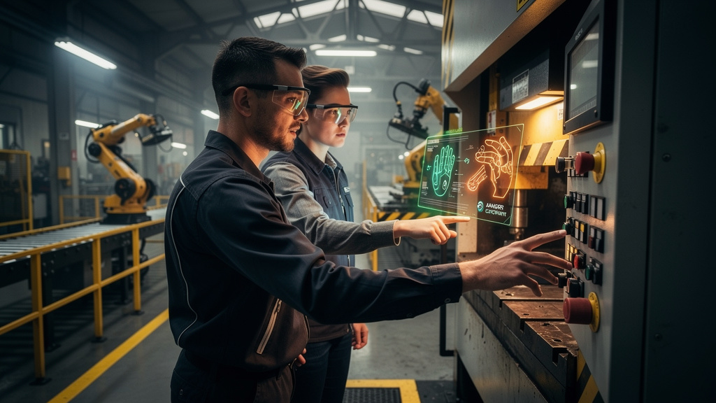Treinamento Industrial: IA, NRs e Segurança do Trabalho na Indústria 4.0