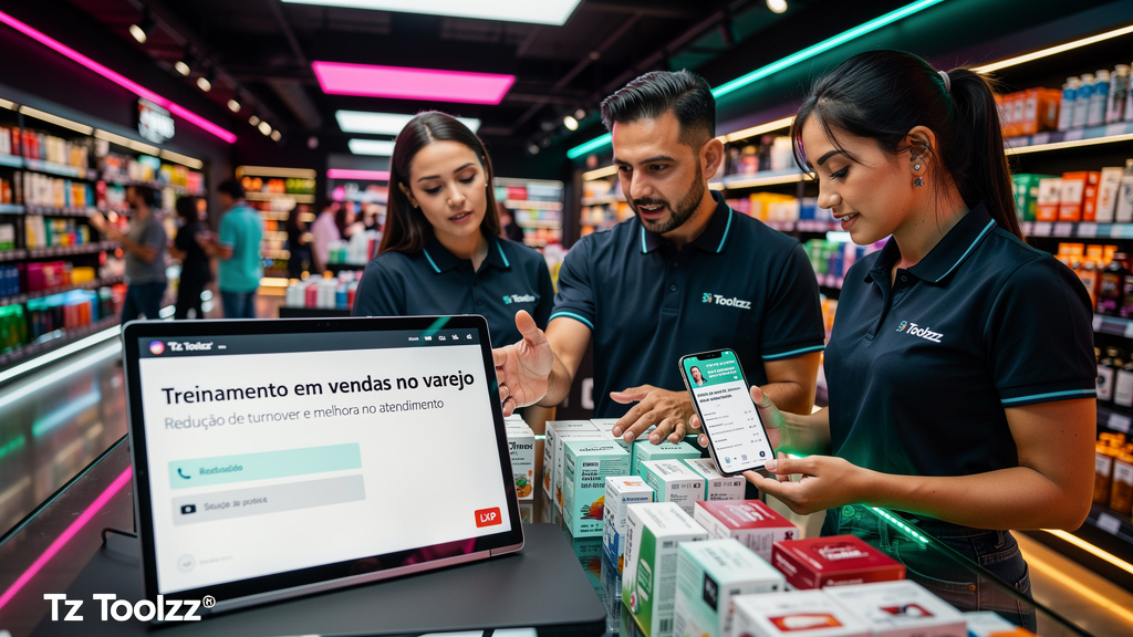 Treinamento no Varejo e E-commerce: Redução de Turnover e Melhora no Atendimento