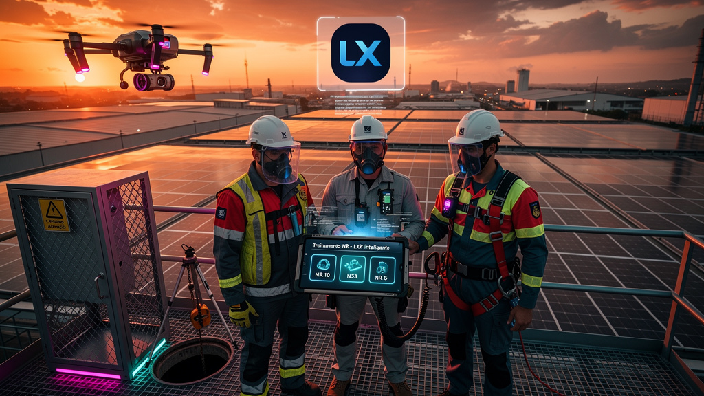 Treinamento NR na Indústria: Simplifique com LXP e IA