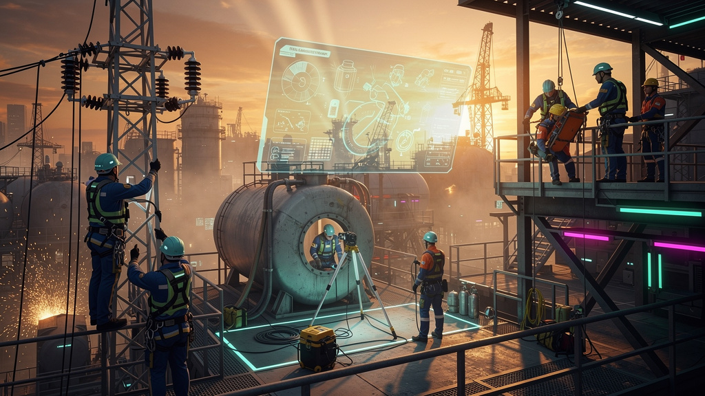 Treinamento NR na Indústria: Simplifique com LXP, IA e Economia