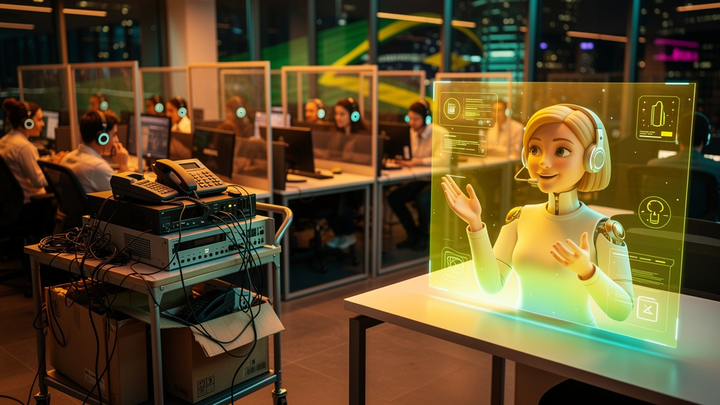 URA vs. Voice AI: A Revolução nos Call Centers Brasileiros