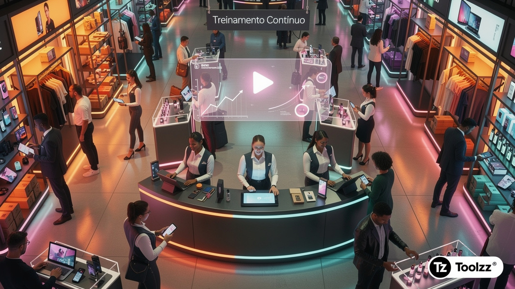 Varejo e E-commerce: Treinamento Contínuo Reduz Turnover e Impulsiona Vendas