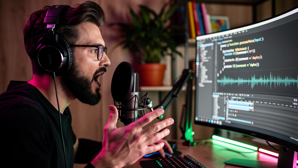 Vibe Voice: Programe por Voz em Tempo Real