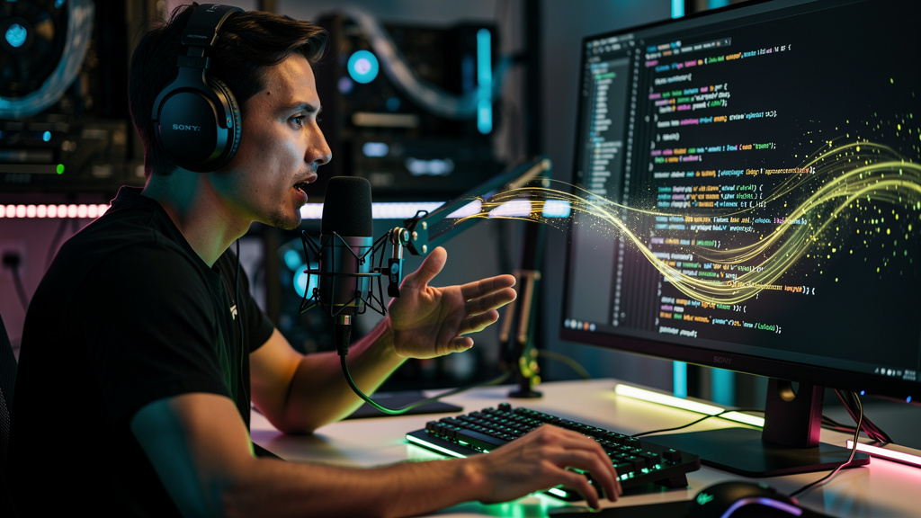 Vibe Voice: Programe por Voz em Tempo Real