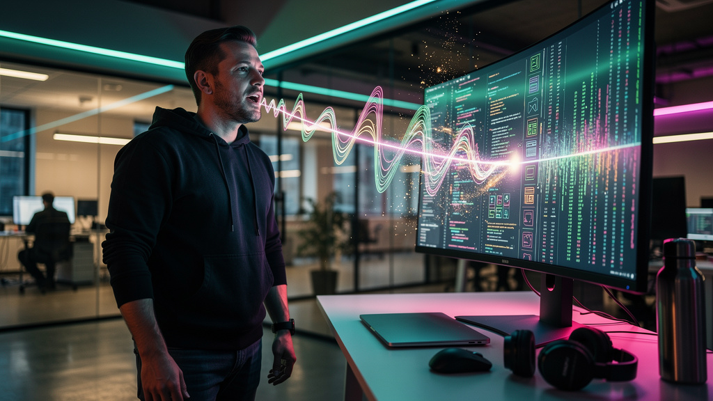 Vibe Voice: Programe por Voz em Tempo Real