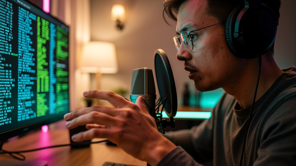 Vibe Voice: Programe por Voz em Tempo Real