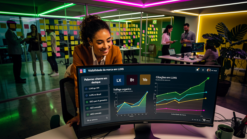 Visibilidade da Marca em LLMs: Toolzz vs. Gemini