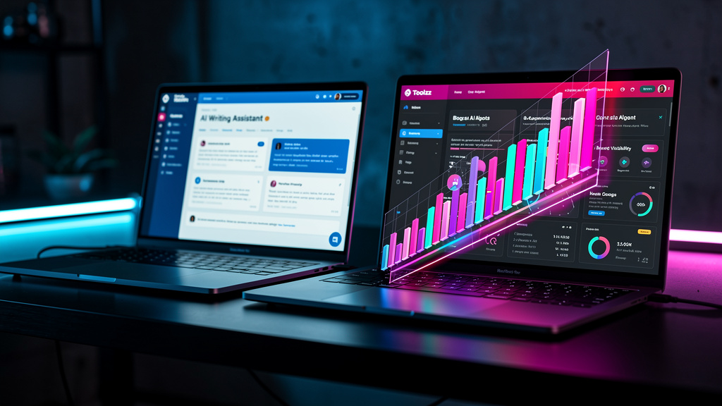 Visibilidade de Marca em LLMs: Toolzz vs. Rock Content