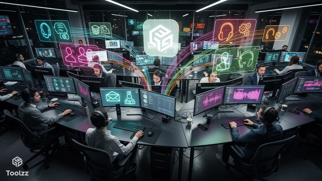 Voice OS para sua operação | Toolzz Voice