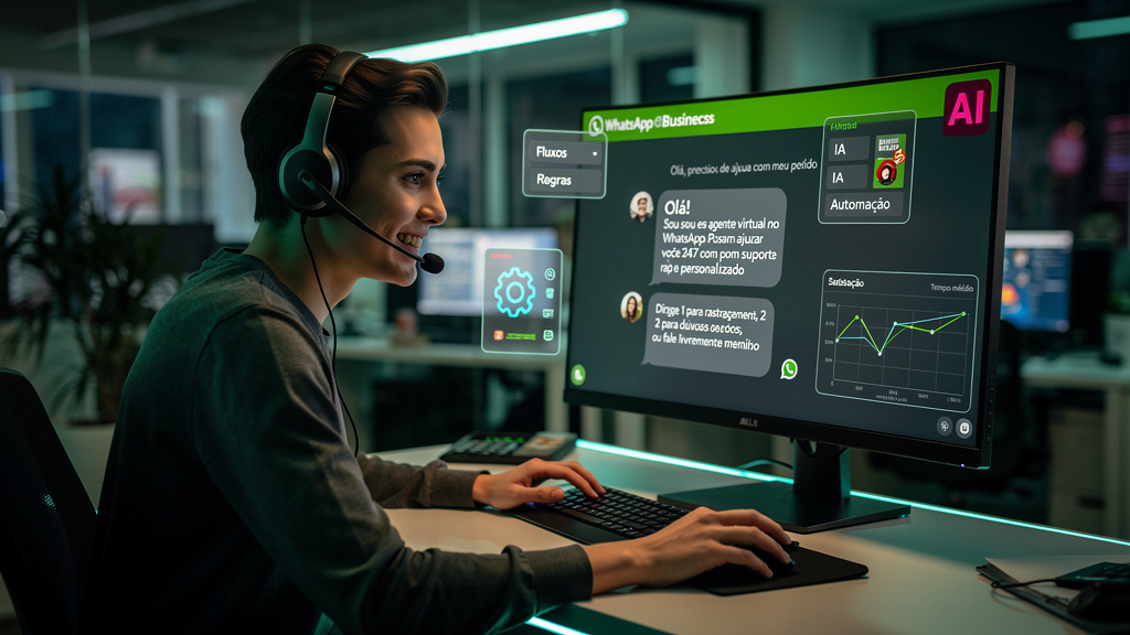 WhatsApp e IA: Como Criar um Agente Inteligente para Atendimento ao Cliente