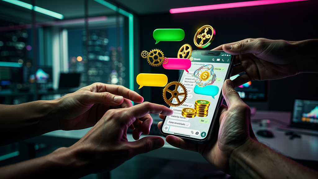 WhatsApp turbinado: crie chatbots sem programar e automatize seu negócio
